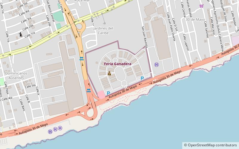 feria ganadera saint domingue location map
