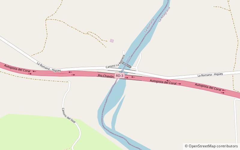 rio chavon la romana location map