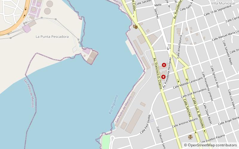 puerto de san pedro de macoris location map