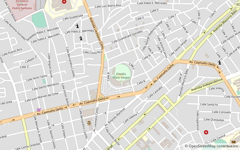 Estadio Tetelo Vargas location map