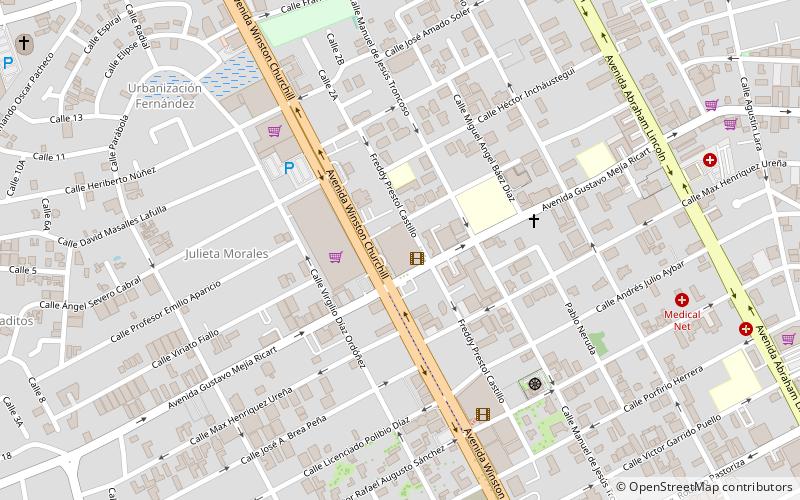 blue mall saint domingue location map