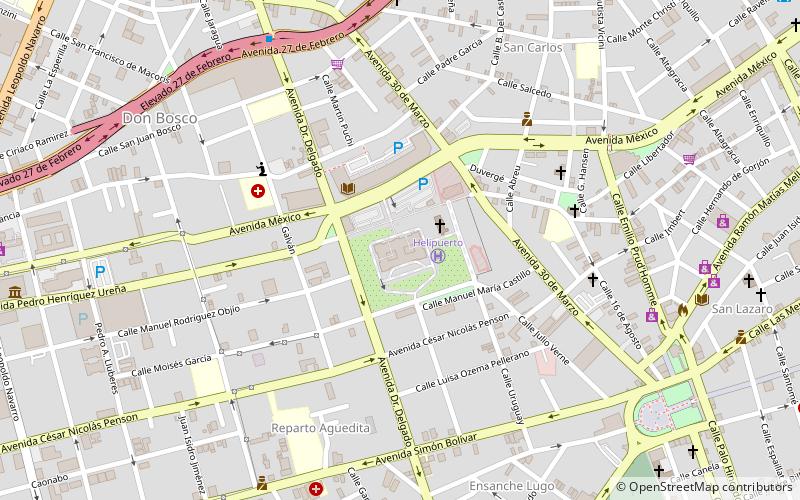 Palais national location map