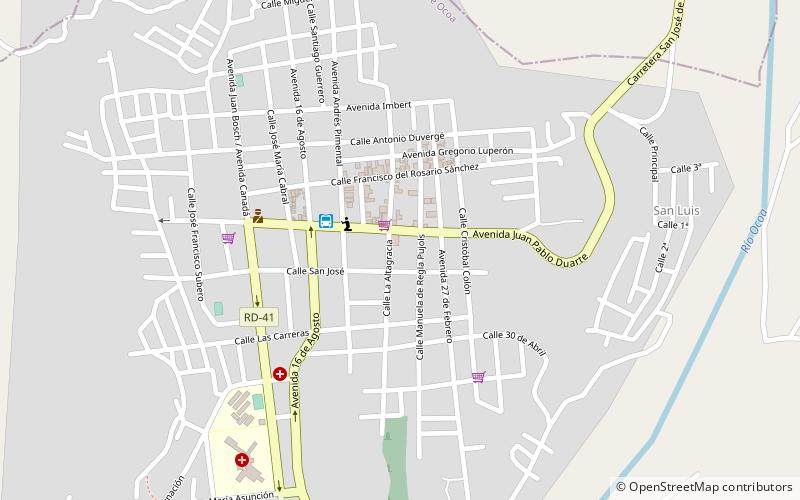 San José de Ocoa location map
