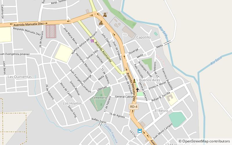 Santa Cruz del Seibo location map