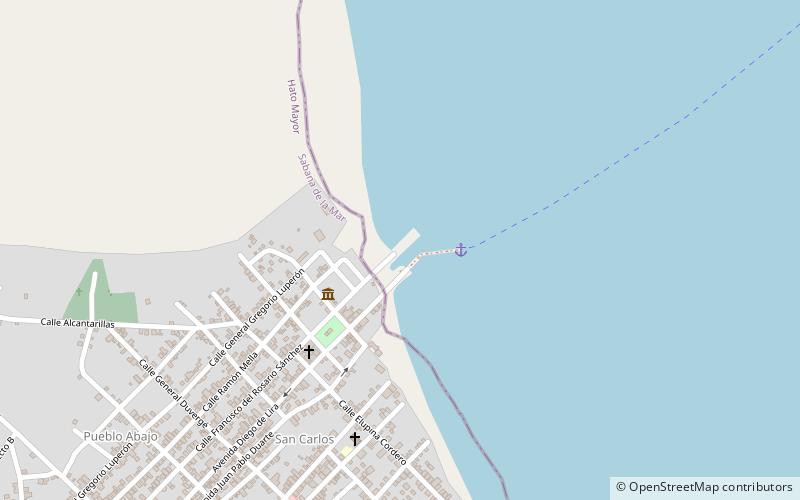 En Construcción location map
