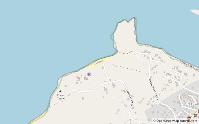 La Playita location map
