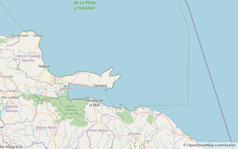 playa madama las galeras location map