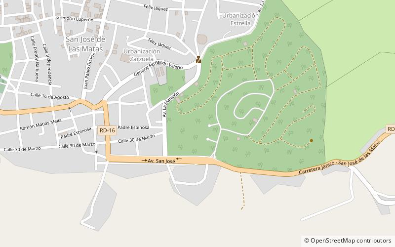 San José de las Matas location map