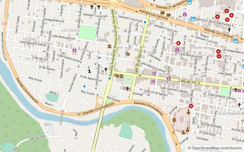 palacio consistorial santiago location map
