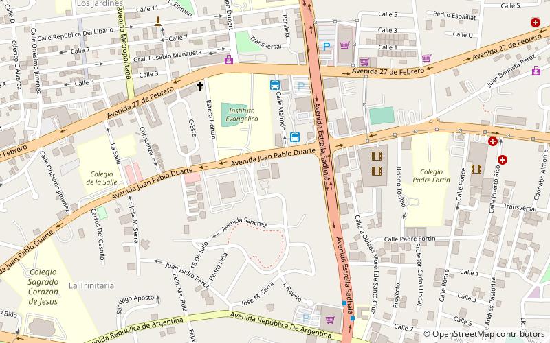 palermo plaza santiago de los caballeros location map