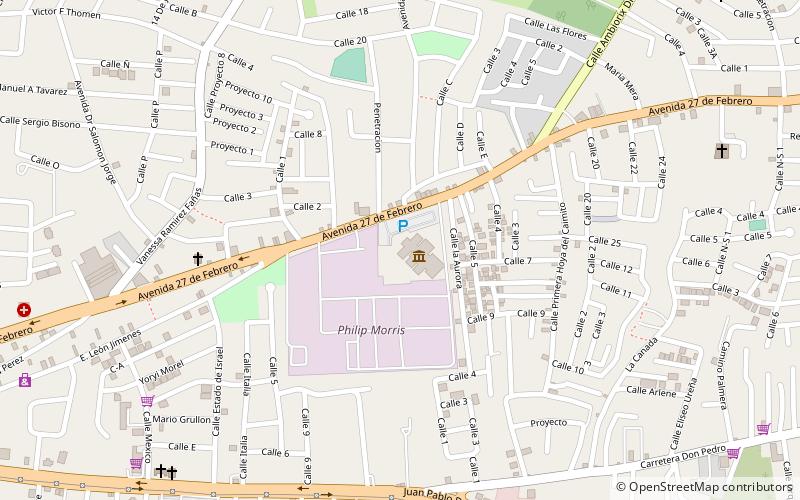 Centro León location map