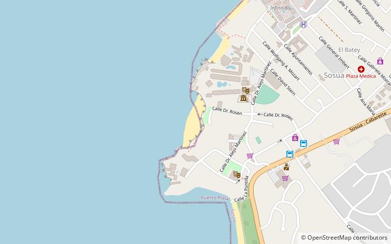 playa alicia sosua location map