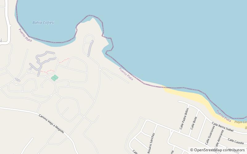serenity beach puerto plata location map