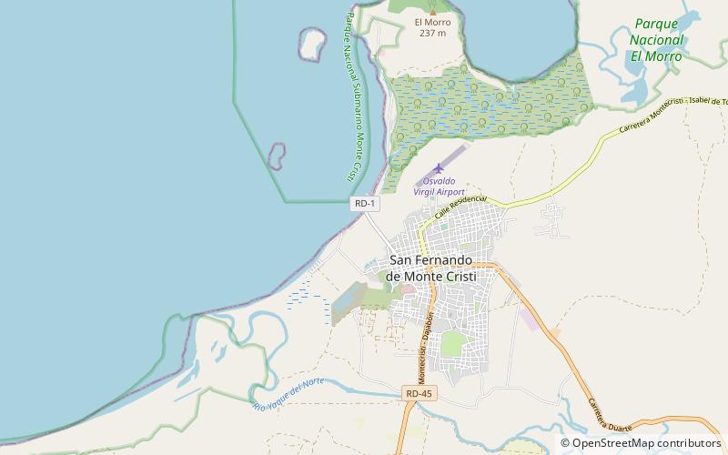 Monte Cristi location map