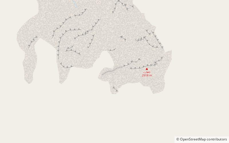 Hoggar Mountains location map