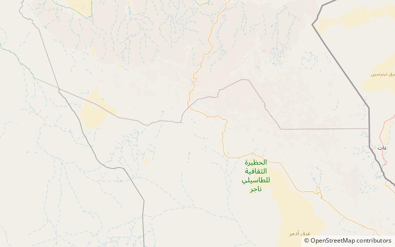 Jebel Azao location map