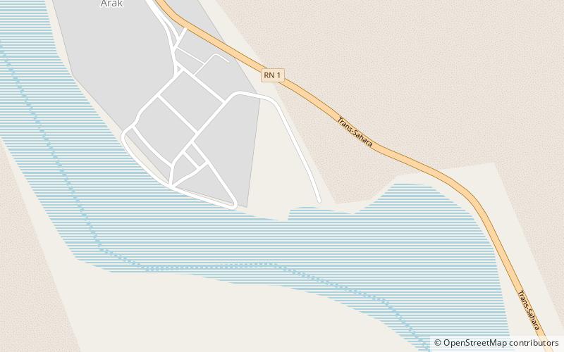 Gorges d'Arak location map