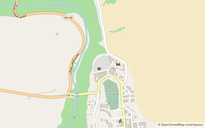 Palis de Taghit qswr taghyt location map