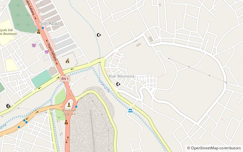 bounoura district gardaya location map