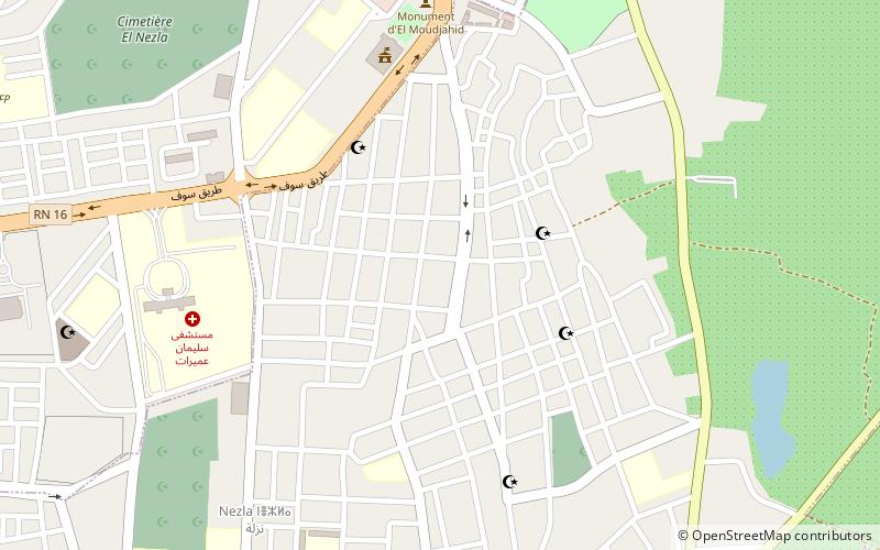 touggourt district tukkurt location map