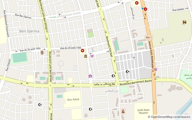 djelfa district el djelfa location map