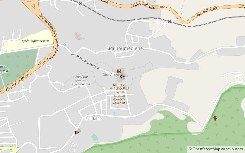 Sidi Boumediene Mosque location map