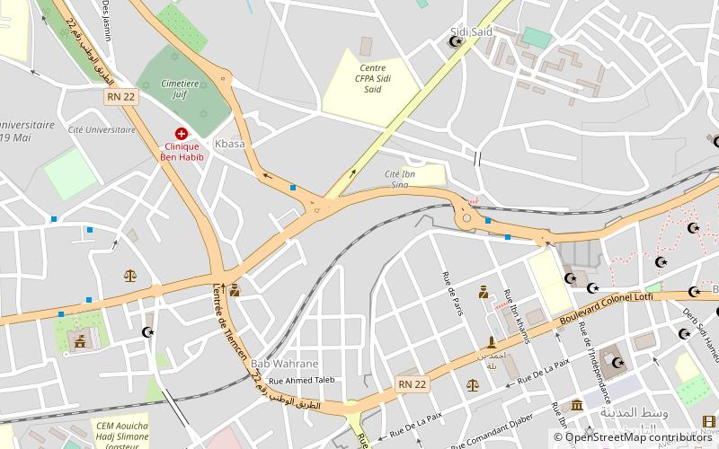 Bab El Kermadine location map