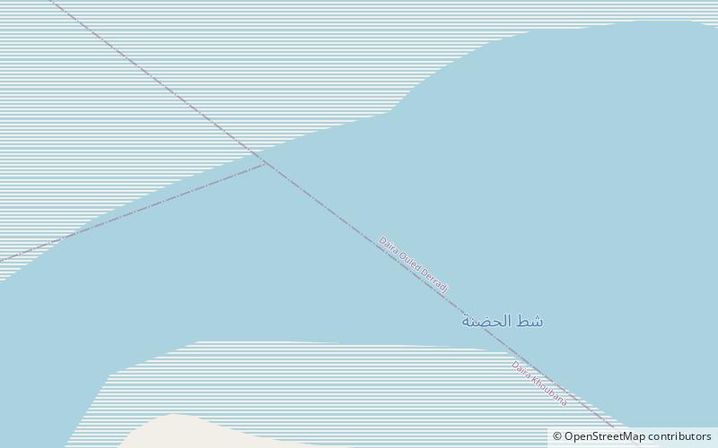 Schott el Hodna location map