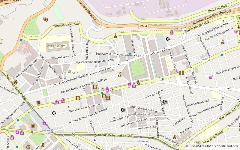mairie la bastille oran location map