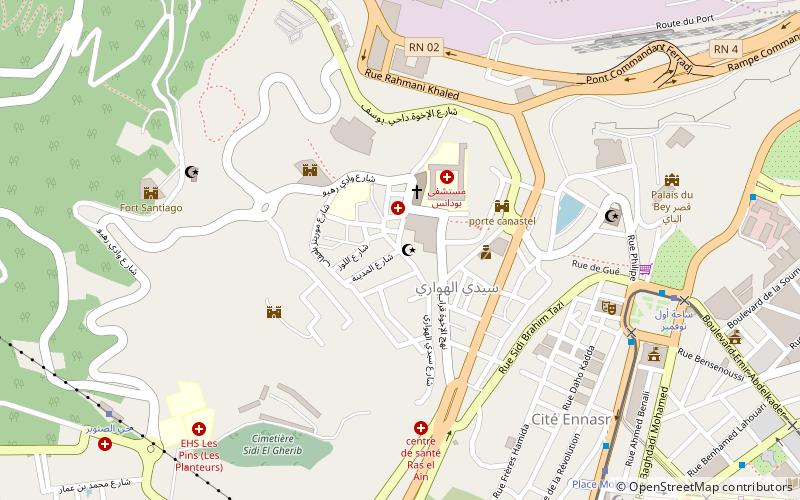Hassan Pasha Mosque location map