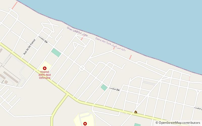 Aïn El Turk location map