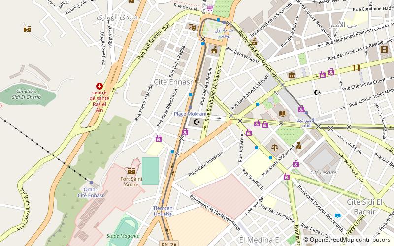 Wielka Synagoga location map