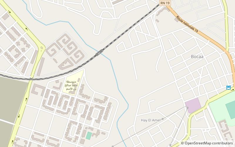 chlef district ech cheliff location map