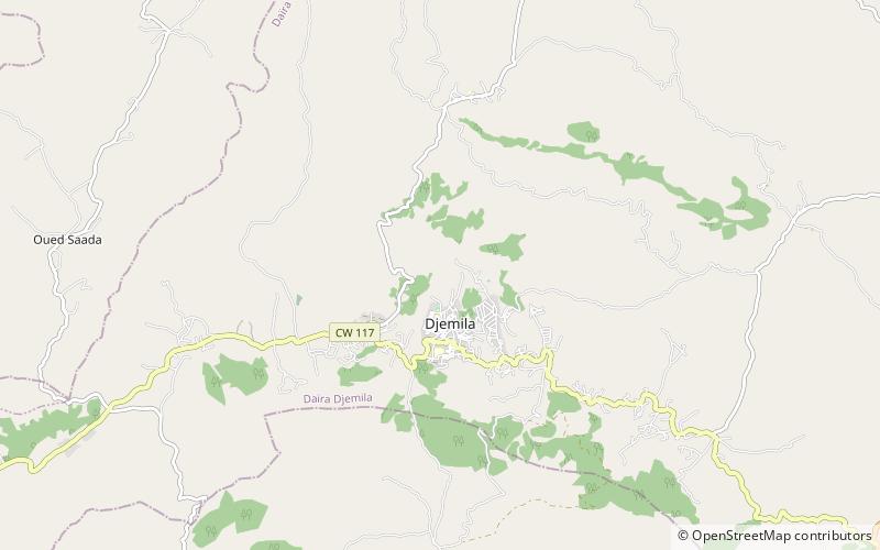 Caracallabogen location map
