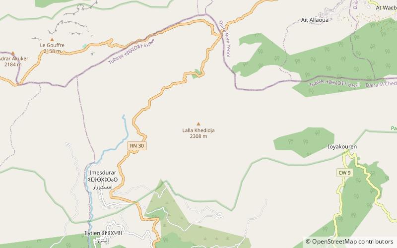 Lalla Khedidja location map