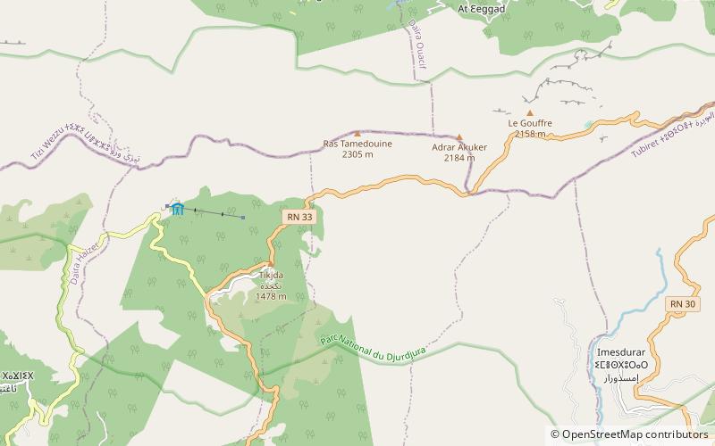 Cueva Anou Ifflis location map
