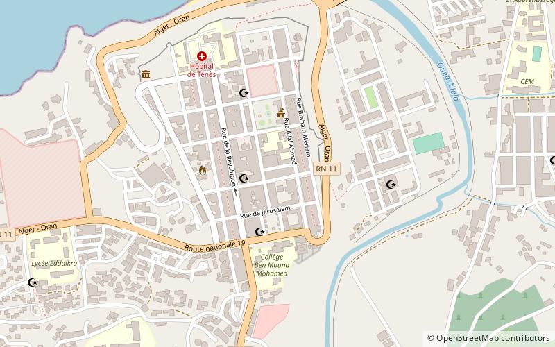 Cartennae location map