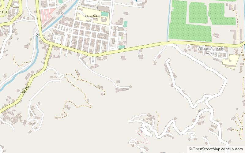 Aokas location map