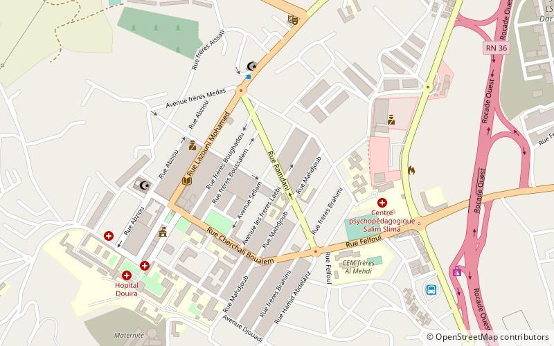 douera sportpark stadium algier location map