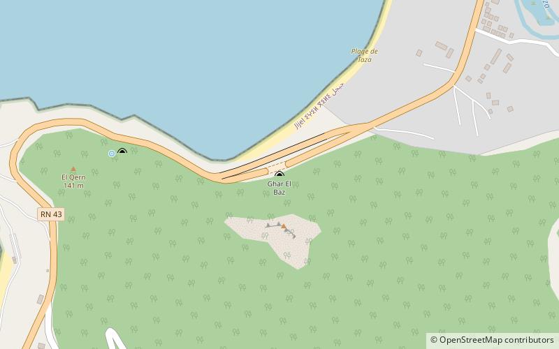 Ghar El Baz location map