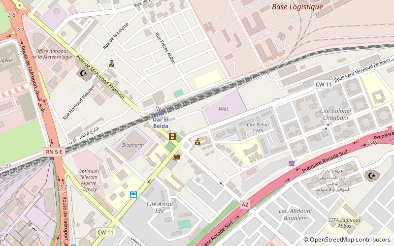 Daïra de Dar El Beïda location map