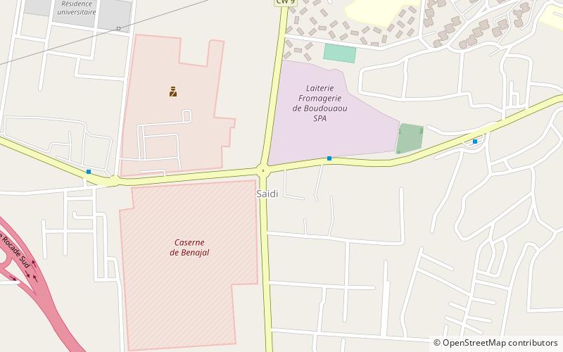 Boudouaou location map