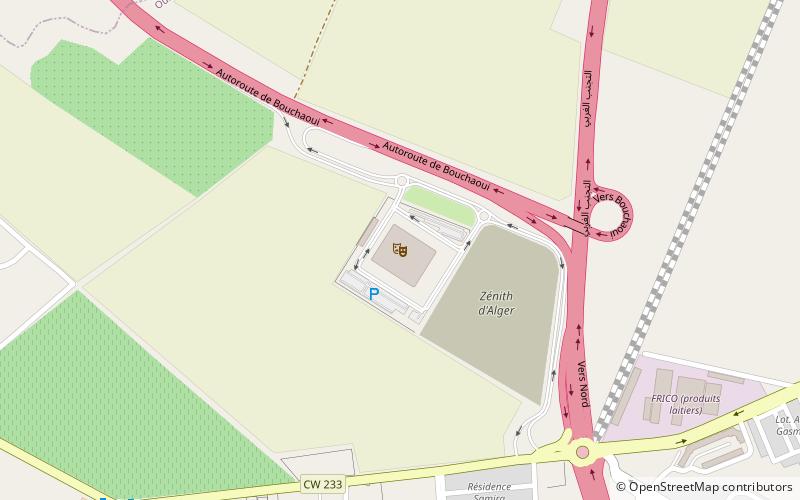 Opéra d'Alger location map