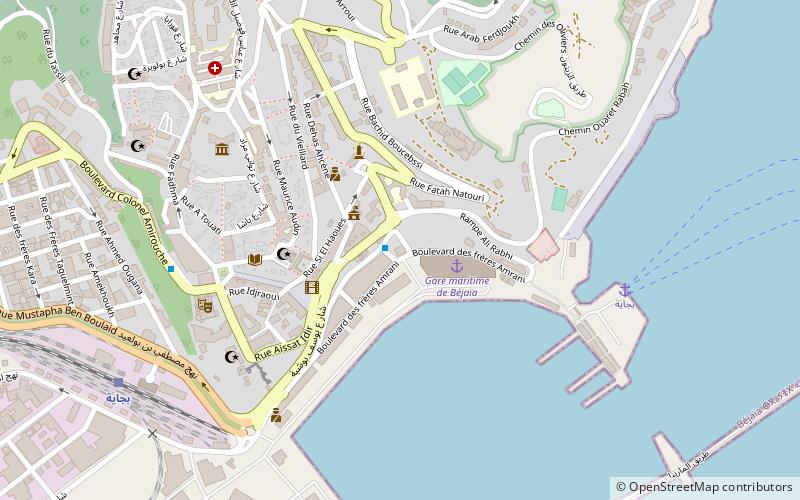 Porte Sarazine location map