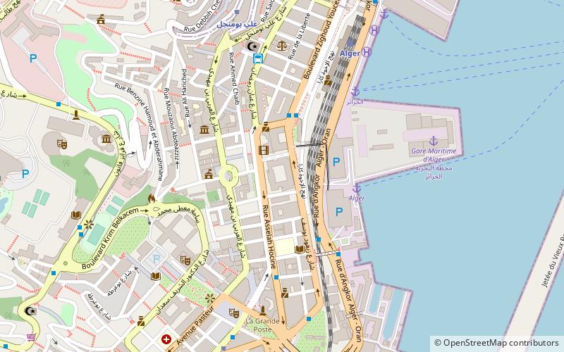 hacene harcha arena algiers location map