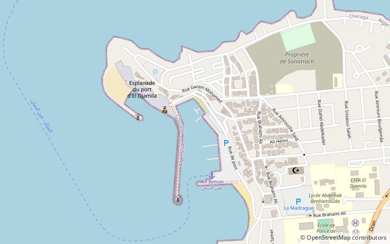 El Djamila location map