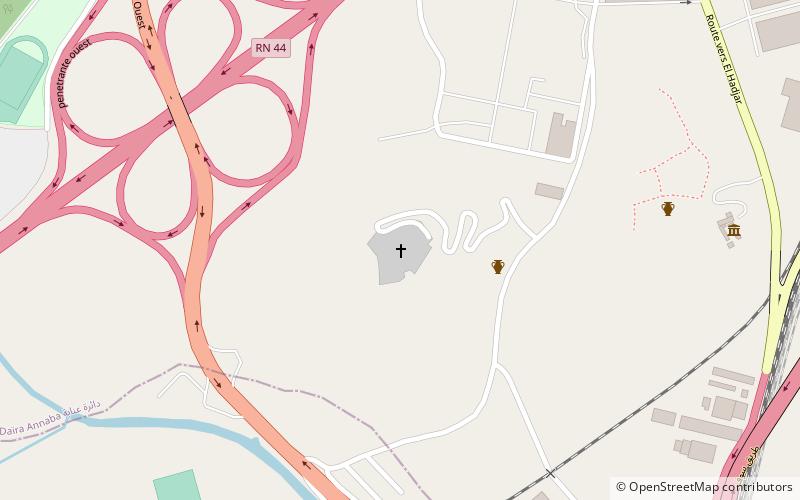Augustinusbasilika location map