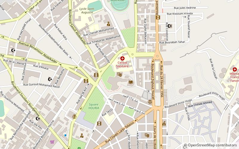 Sylvan Theater location map