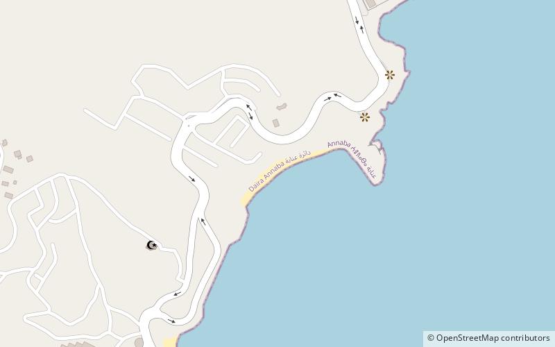 plage la caroube annaba location map