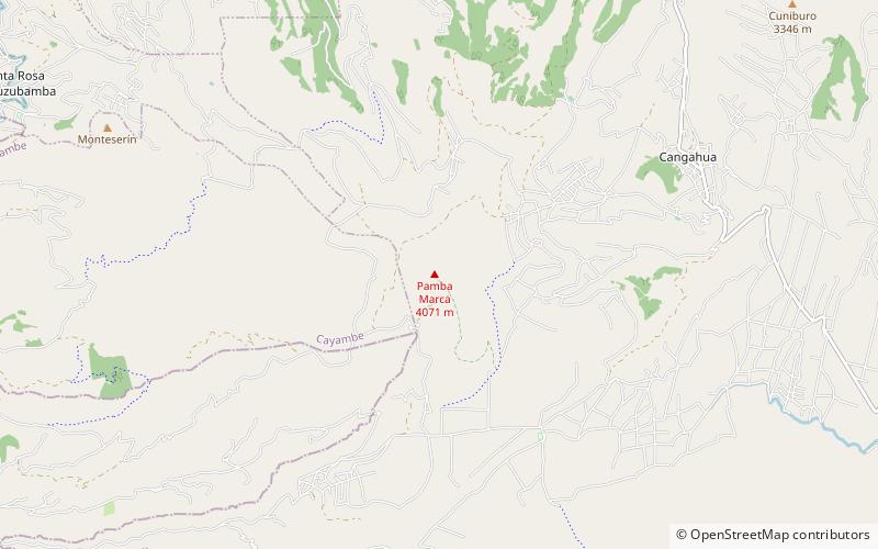 Pambamarca location map